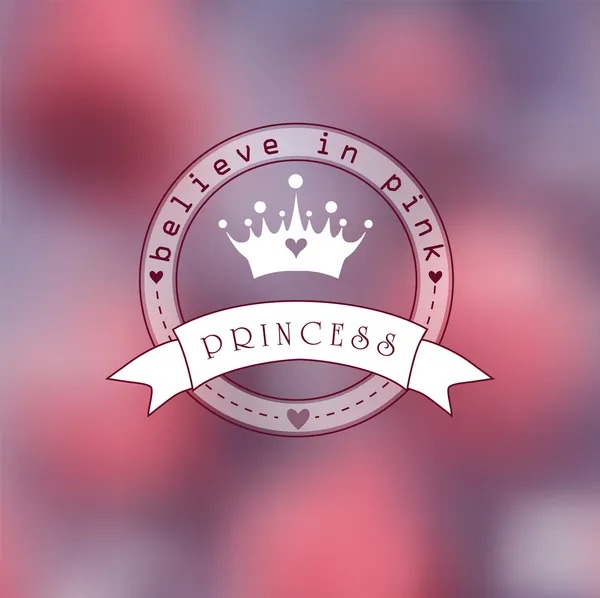 Logotipo da princesa —  Vetores de Stock