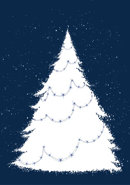 Kerstboom — Stockvector