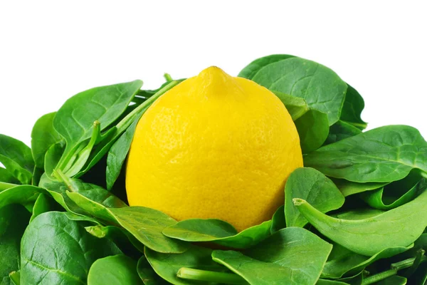 ıspanak, limon