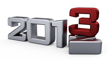 3D yeni yıl 2013