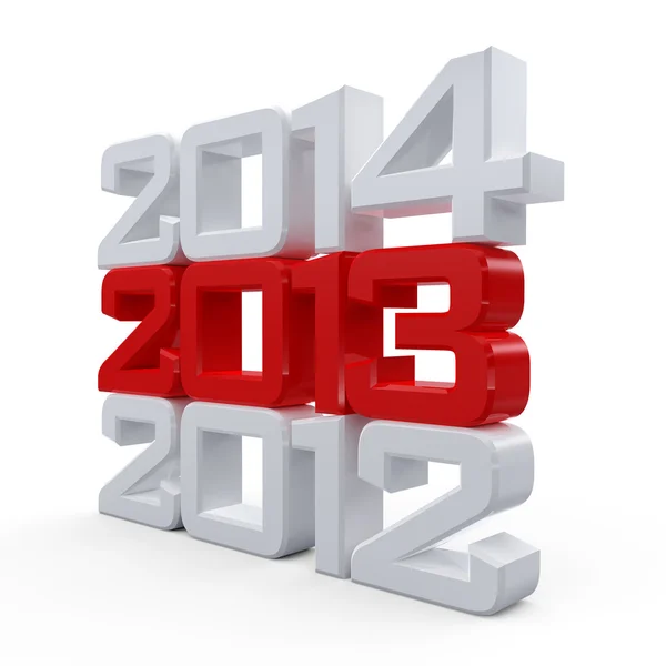 Happy New Year 2013 Calendar Background — Stock Photo, Image