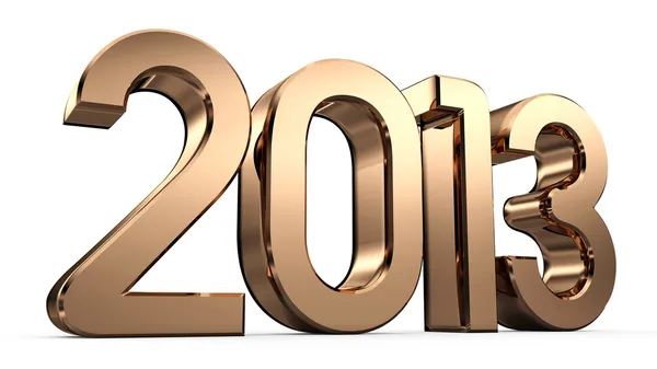 3D new year 2013 — Stock Photo, Image