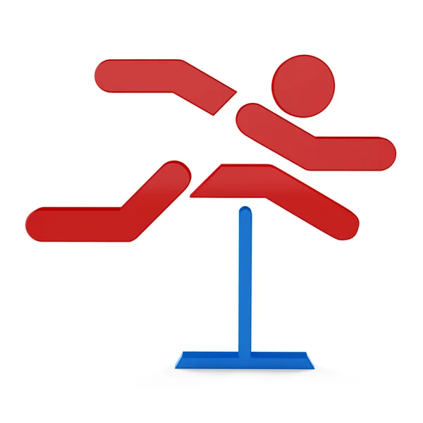 3D sport icon set — Stock Photo, Image