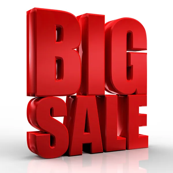 3D big sale — Stock Photo, Image