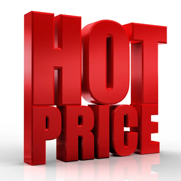 3D hot price — Stock Photo, Image