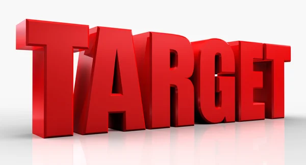 3D Target — Stock Photo, Image