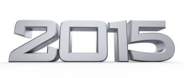 3D mutlu yıllar gümüş 2015