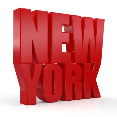 3D new york kelime