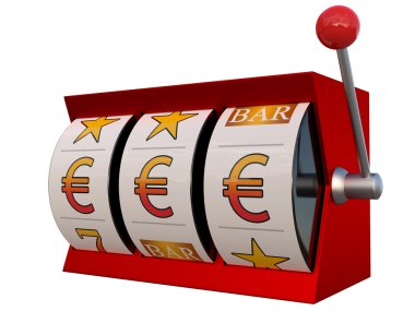 Euro simgesi jackpot slot makinesidir