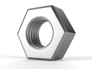 3D metal somun