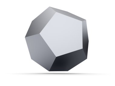 3D metal dodecahedron