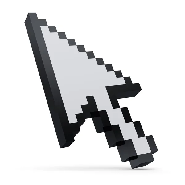 3d mouse cursor. — Stock Photo, Image