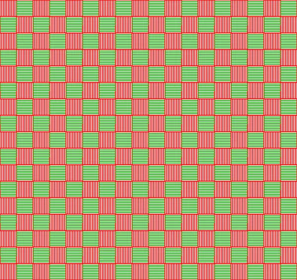 Μοτίβο Γραμμή Κόκκινο Πράσινο Χρώμα Φόντο Λευκό Χαρτί Τετράγωνο Αντίγραφο — Φωτογραφία Αρχείου