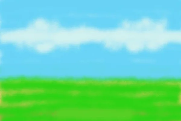 White Cloud Abstract Achtergrond Blauw Groen Verloop Ontwerp Coole Toon — Stockfoto