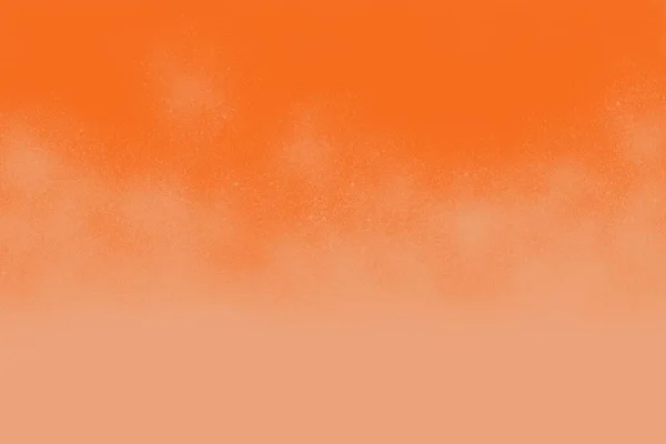 Lepecsételt Spray Narancs Színű Fehér Háttér Program Számítógép Absztrakt Művészet — Stock Fotó