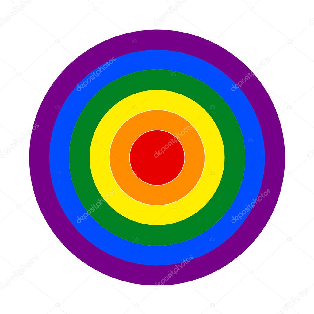 LGBTQ background rainbow, pride month