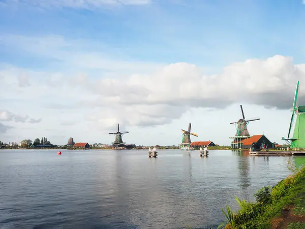 荷兰著名的旅游景点 — 图库照片