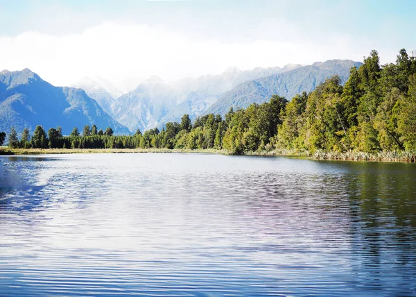 Berühmte Touristenattraktionen Neuseeland — Stockfoto