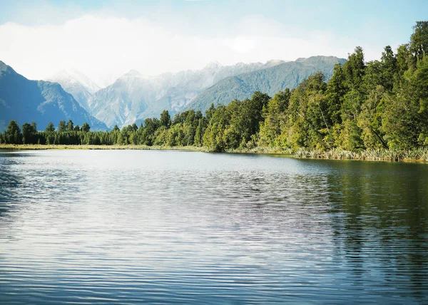 Berühmte Touristenattraktionen Neuseeland — Stockfoto