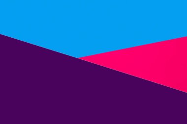 kopyalama alanı olan soyut mavi, mor ve pembe geometrik arkaplan