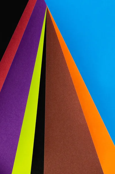 Bright Multicolored Polygonal Striped Background — Stock Photo, Image