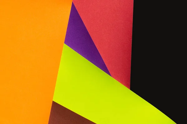 Fondo geométrico abstracto con patrón poligonal multicolor - foto de stock