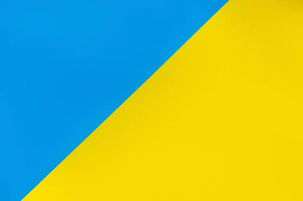 Colorful blue and yellow geometric background, ukrainian concept — Stock Photo