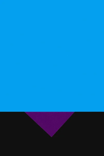 Black and purple geometric background with blue copy space — Stock Photo