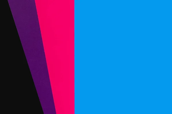 Fondo abstracto con rayas rectangulares multicolores y espacio de copia azul - foto de stock