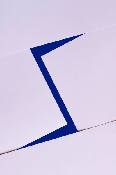 Lavanda astratta e sfondo blu con motivo poligonale — Foto stock