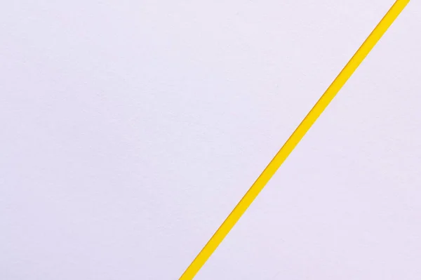 Light violet background with yellow stripe and copy space — Stock Photo