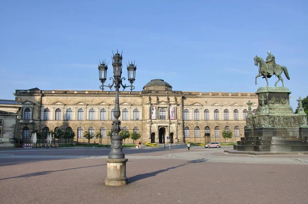 Earley Morgonen Centrala Dresden — Stockfoto