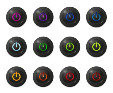 Web sitesi düğme kümesi