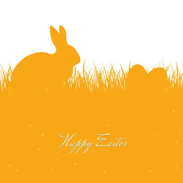 Tarjeta de felicitación de Pascua — Vector de stock