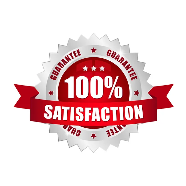 Bouton de satisfaction — Image vectorielle