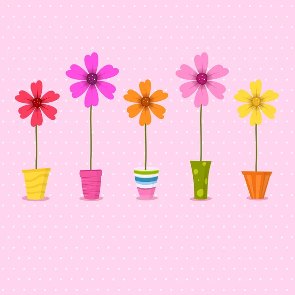 Flores de primavera — Vector de stock