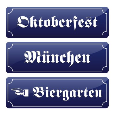 Oktoberfest levhaları