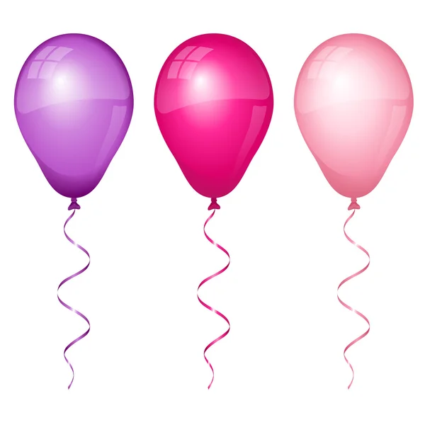 Globos coloridos — Vector de stock