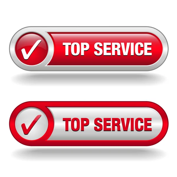 Label - Top service. Vector — Stockvector