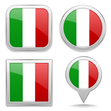 İtalyan bayrağı düğmeleri
