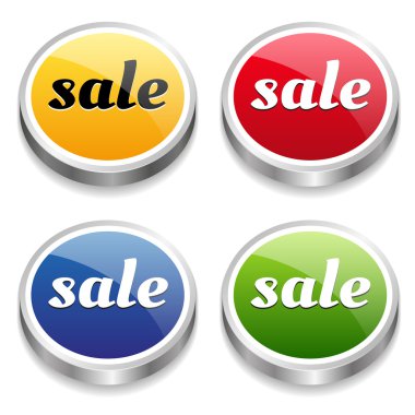 Satılık Etiketler koleksiyonu. simge kümesi