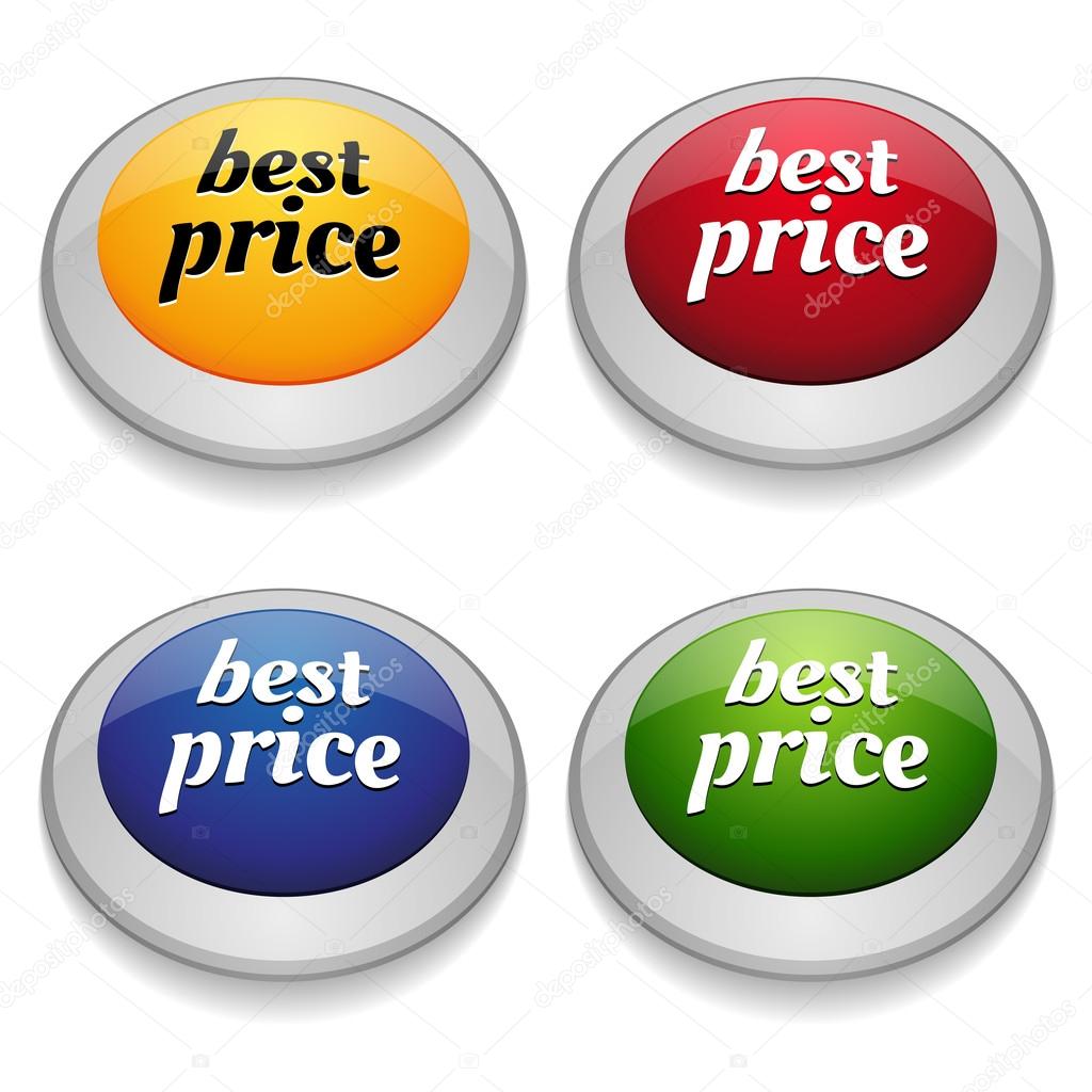 Labels and best price message set