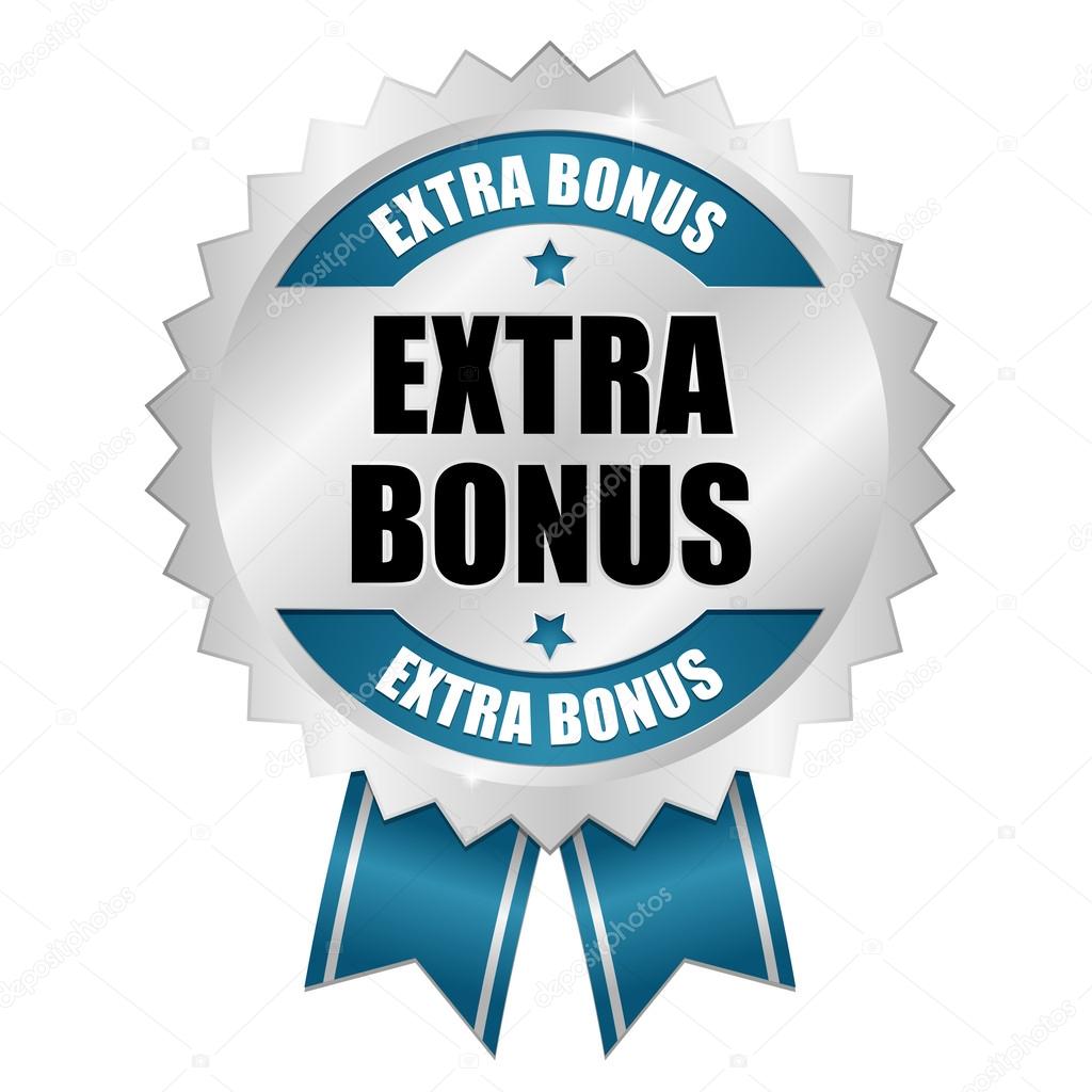 Big blue extra bonus button