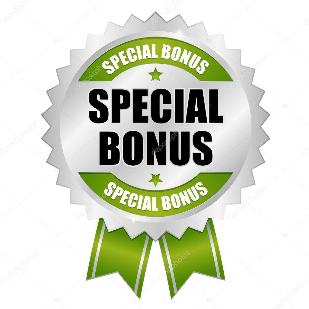 Big green special bonus button