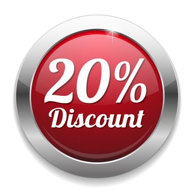 yüzde 20 indirim konuşma balonu