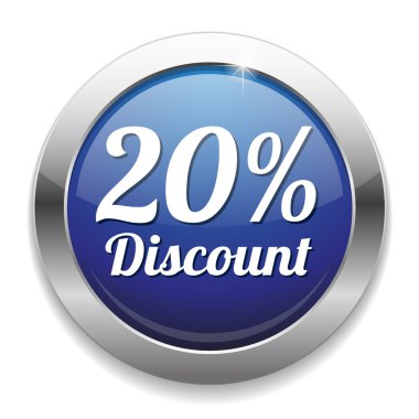 yüzde 20 indirim konuşma balonu