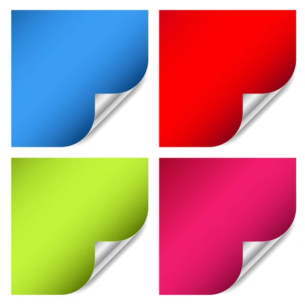 Colorful website sticker — Stock Vector