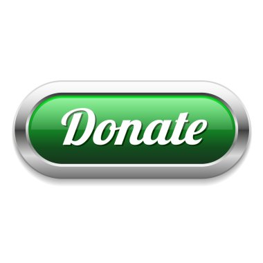 Oval donate button clipart