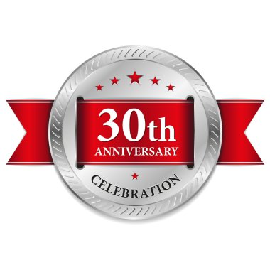 30 yıldönümü mühür