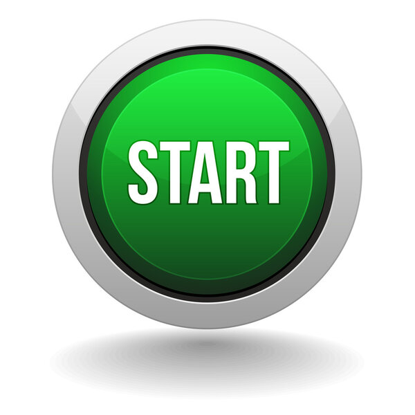 Big green start button